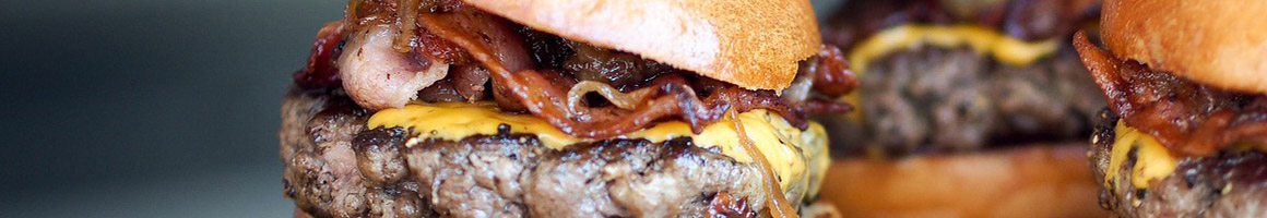 Eating Burger at T & G Burger restaurant in Lufkin, TX.